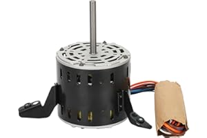 DRKERR 0131F00042SP Furnace Blower Motor, 1/2 hp Furnace Blower Motor Compatible with Goodman Amana janitrol Gas Furnace Units, 1/2 HP, 1130 RPM, 115 V, 4 Speeds