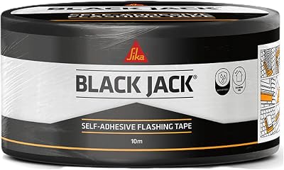 Sika Black Jack Strong Self Adhesive Flashing Tape Natural Lead-Look 100mm x 10m