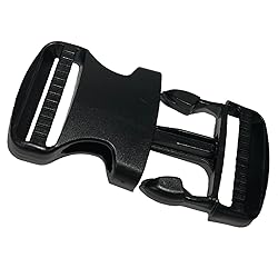 2" Buckles for Straps Quick Side Release Plastic