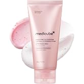 medicube Facial Cleanser PDRN Pink Glutathione Capsule Foam Cleanser | Daily Facial Cleanser for Pores - Uneven Skin Tone &amp; Texture, Hydrating &amp; Non-Stripping Face Wash, Korean Skincare, 4.23 oz