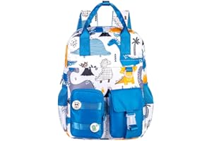 CCJPX Backpack for Boys Girls, 12 and 16 inch Elementary School Bookbag Cute Kindergarten Preschool Bag