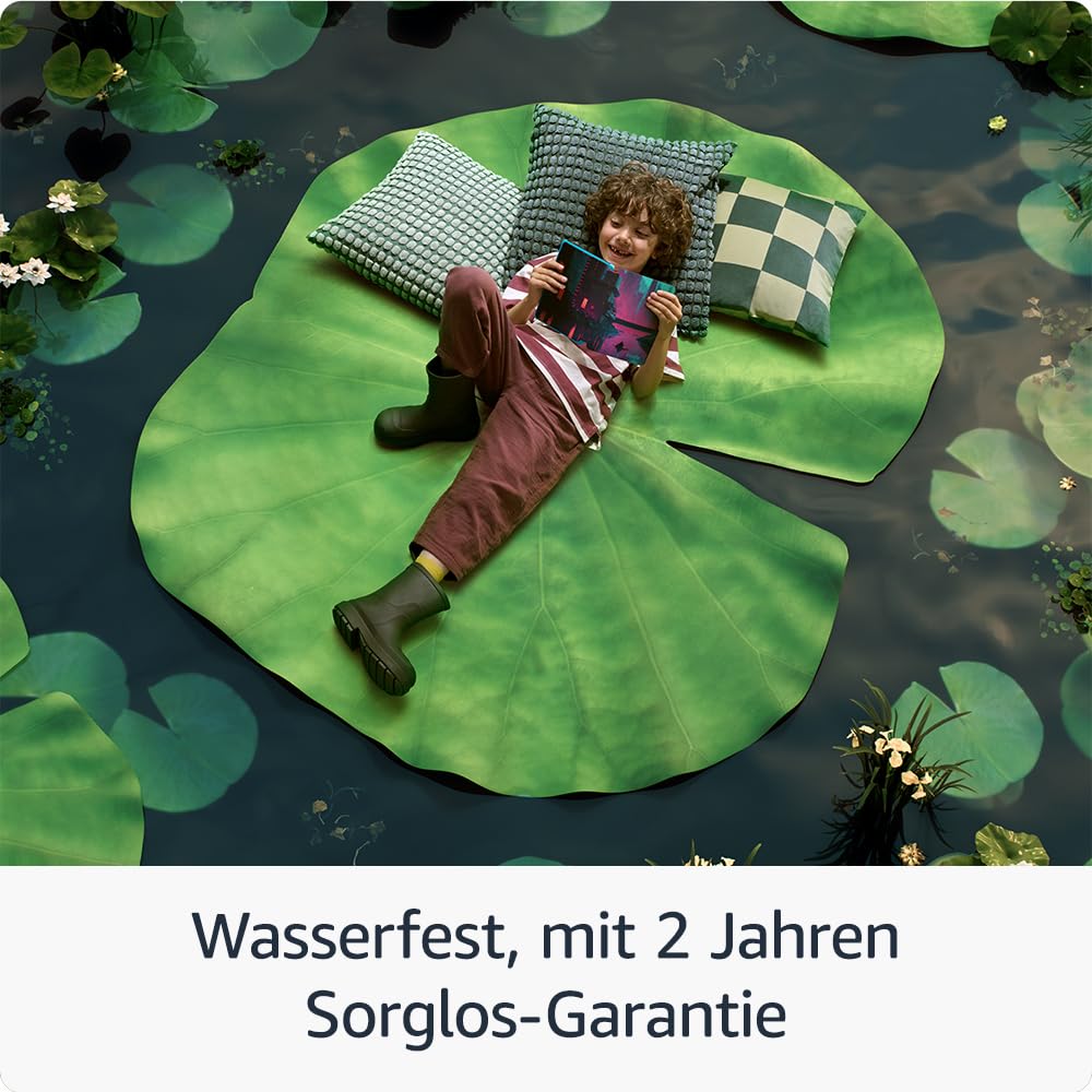 Amazon Kindle Paperwhite Kids (neueste Generation) – Größeres, blendfreies 7-Zoll-Display – Mit Kindle lesen Kinder durchschnittlich mehr als mehr als 45 Minuten – 16 GB – Tiefsee-Design 5