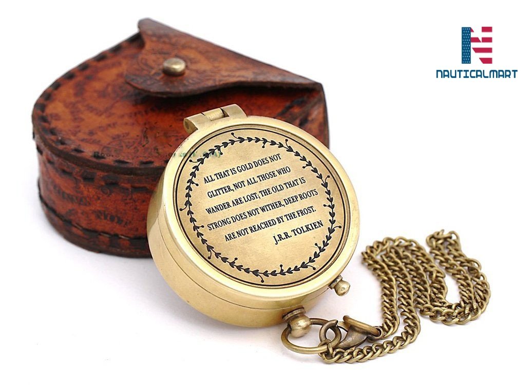全国宅配無料 Nauticalmart真鍮コンパス B07d9ltqmn Quote6 Quote6 人気ブランド Rosarizzo Com Br