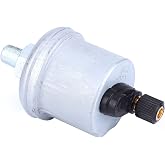 1/8Inch NPTF Oil Pressure Sensor Car Engine Oil Pressure Sending Unit Parameters for Single Head Matte