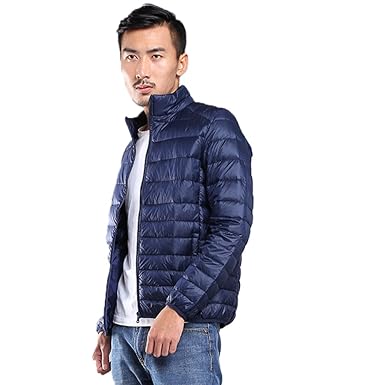 Amazon メンズ ライト ダウン ジャケット メンズ 超軽量 カジュアル