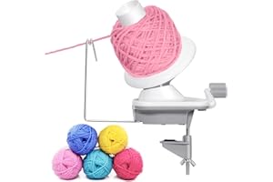 OPSTIN Yarn Ball Winder,Yarn Winder for Crocheting,Yarn Cake Winder Spinner, Needlecraft Yarn Ball Winder Hand Operated