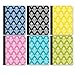 6 Pk, Bazic Damask College Ruled wireless Notebook, 100 Sheets