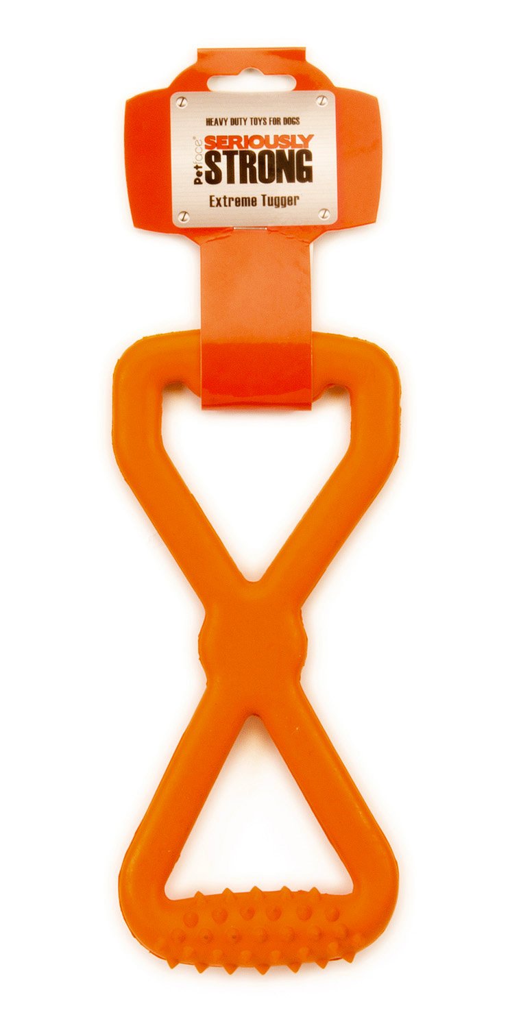 Petface (Seriously Strong by Petface) Dog Toy Rubber Extreme Tugger Chew Toy