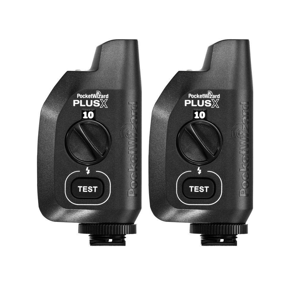 PocketWizard PW-PLUSX-CE-2 PlusX Transceiver 2-Pack, Black