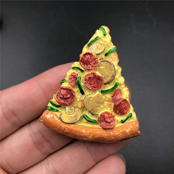 Soode 2 UNIDS Roast Duck Pizza Perro Imanes de Nevera Refrigerador ...