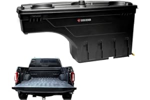 LAX Truck Bed Storage Tool Box for 2002-2018 Ram 1500, 2019-2024 Ram 1500 Classic Body, Swingable and Lockable Truck Bed Tool