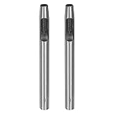 HARFINGTON 2pcs Hollow Punch for Leather 6mm Round