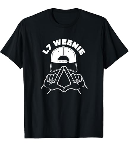 Amazon.com: L7 Weenie Funny Loser Hands Vintage 90s T-Shirt