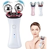 Microcurrent Facial Device - Electric Face Lifting & Toning for Face & Neck for Mother & Companion - Handheld Skin Care Device (White)