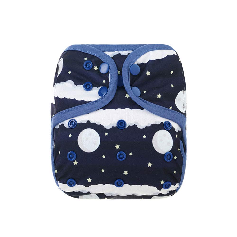 Photo 1 of OsoCozy Newborn Reusable Cloth Diaper Covers - Adjustable Snap Fit & Double Leg Gussets for Baby Boys & Girls from 6-12 Pounds. Use with Prefold, Flat or Fitted Cloth Diapers or Snap-in Inserts