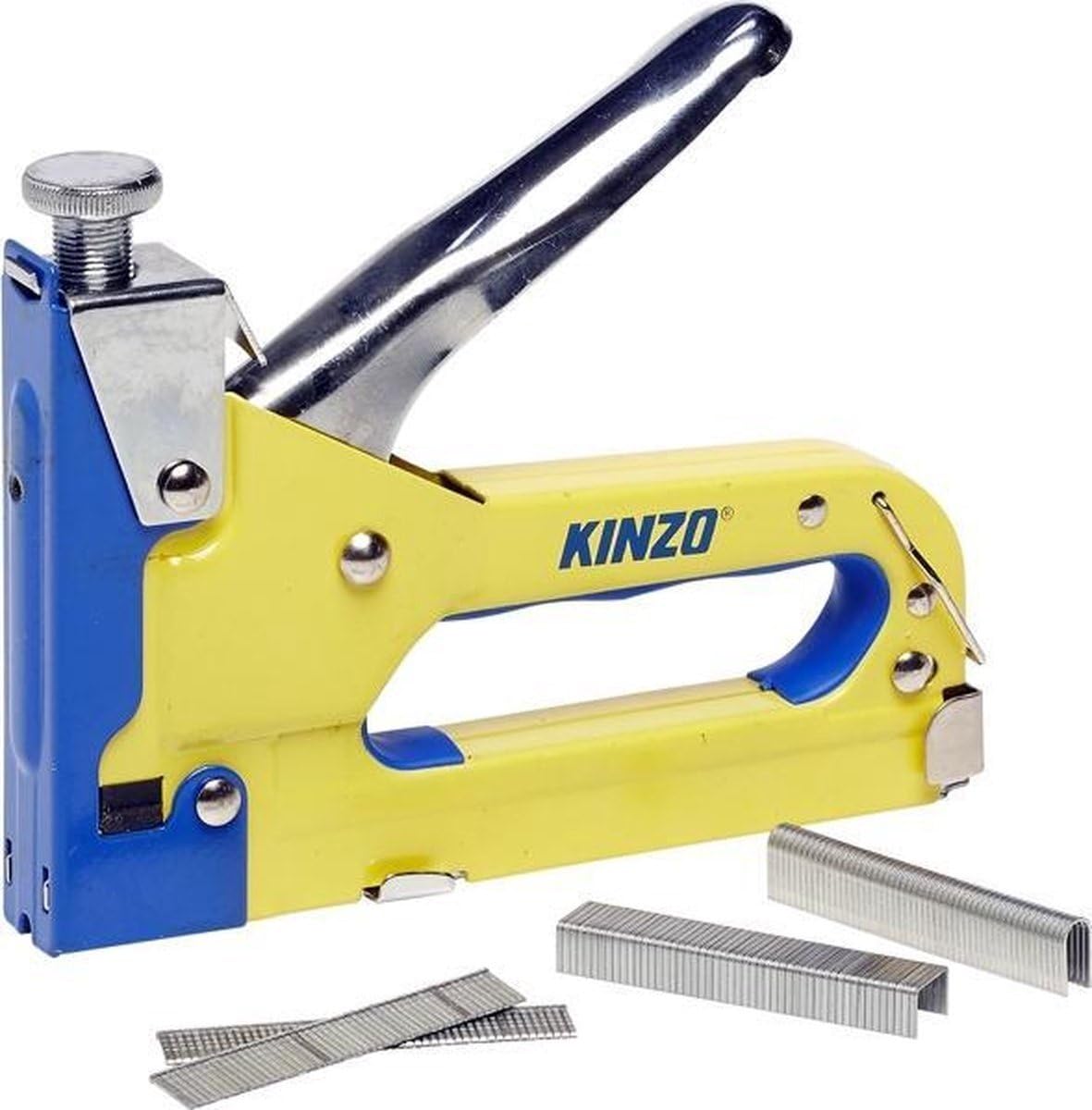 KINZO 71916 Heavy Duty 3 Way Staple Gun