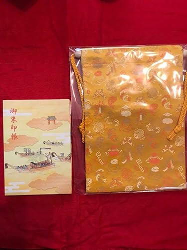 Amazon Co Jp 金運上昇カラーえびす宮総本社西宮神社御朱印帳 巾着袋期間品 ホビー