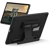 UAG Scout for Samsung Galaxy Tab A9 Plus Case, 11-inch, Black | SM-X210 SM-X218, Cover w/ Handstap &amp; Kickstand, Asset Tag Window, Heavy Duty, Non-Slip Grip, Military Grade Drop Protection