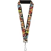 Buckle Down Lanyard - 1.0 - Muppets 20-character Group Pose Greens Accessory