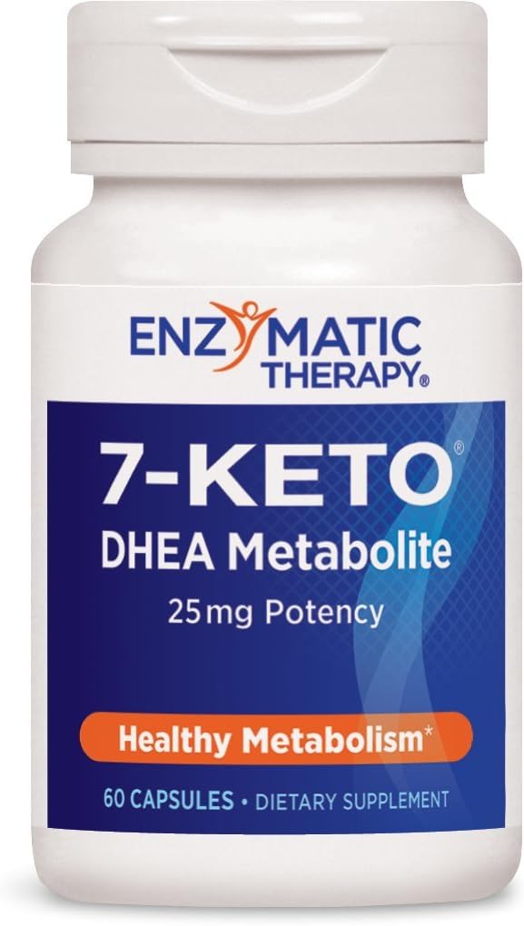 Amazon.com: Enzymatic Therapy 7-KETO, Dhea metabolite, 60 Capsules: Health & Personal Care Amazon.com: Enzymatic Therapy 7-KETO, Dhea metabolite, 60 Capsules: Health & Personal Care