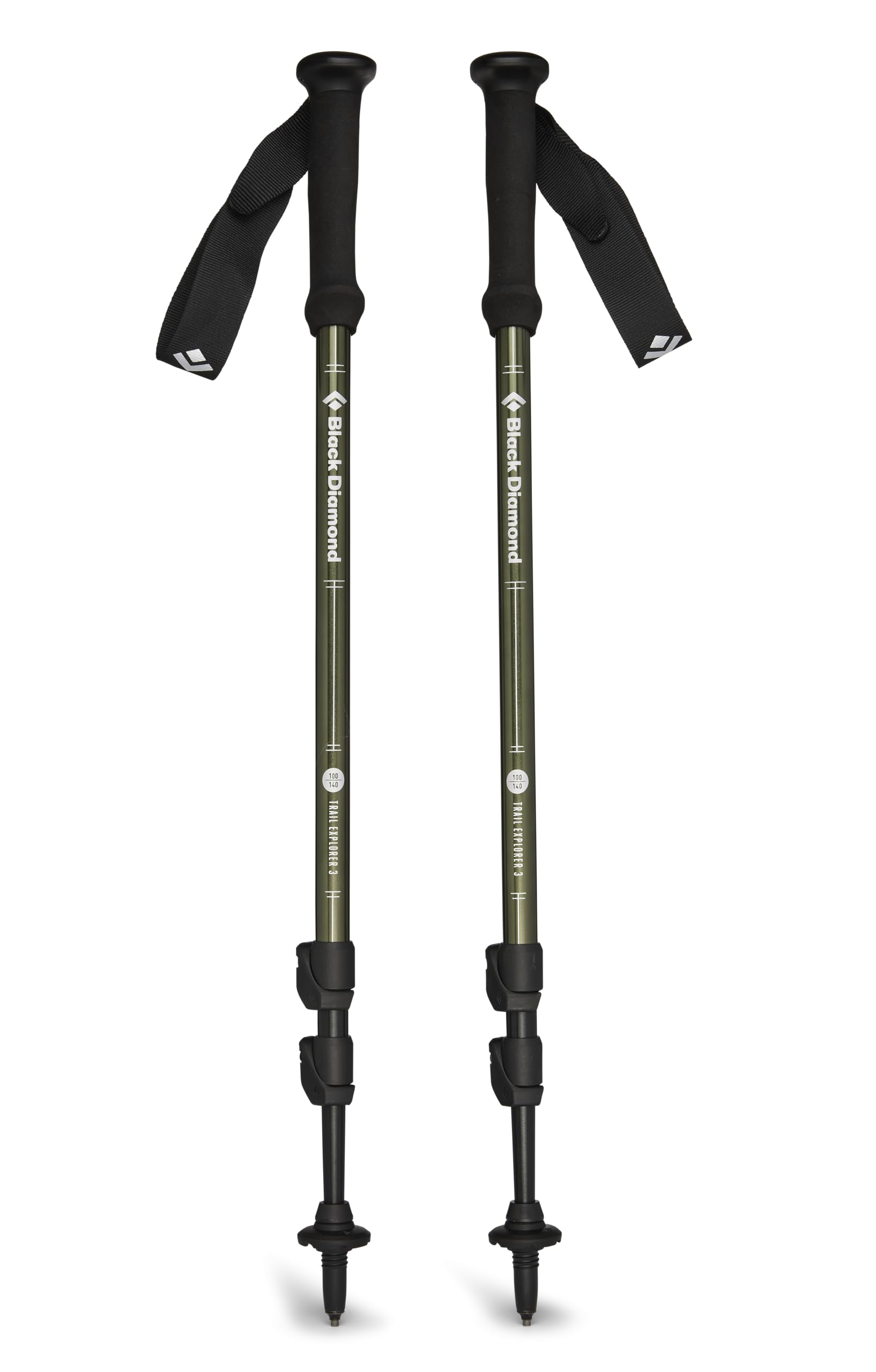 Photo 1 of *** purple**   BLACK DIAMOND Explorer 3 Trekking Poles (Pair) | Adjustable Aluminum | Comfortable Grips | Durable Poles for Hiking & Trekking