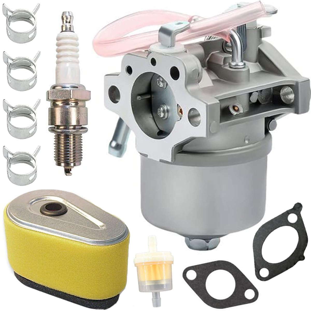 ZAMDOE 15003-2364 Carburettor with Air Filter for Kawasaki FC150V 4 Stroke Engine for Jo-hn D 14SB JE75 JX75 JX85 21 Inch Walk Behind Mower Replaces AM121151 AM124620