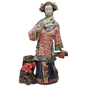 Amazon.com: Chino muñeca de porcelana – Qing Lady: Kitchen ...