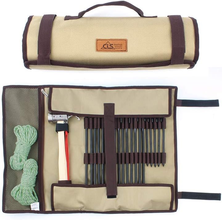 Tent Stakes Storage Bag Tent Stakes Pegs Storage Bag for Tent Stakes