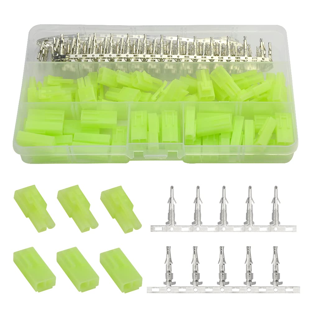 WMYCONGCONG 30 Pairs Male Female Connector with Pins compatible with Mini Tamiya Connector Type B