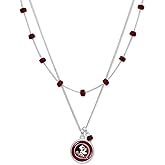 From the Heart Florida State Seminoles Ivy Necklace Silver Chain Jewelry Gift FSU