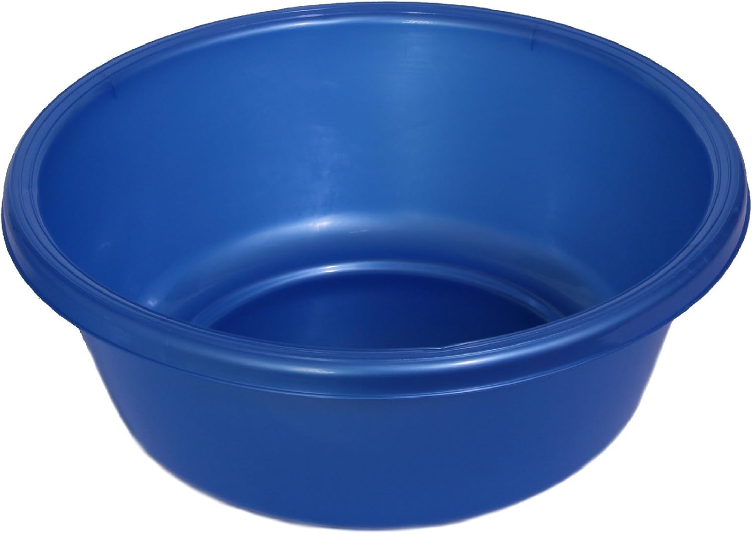 YBM HOME Round Plastic Wash Basin 1151 (1, Blue) Kitchen