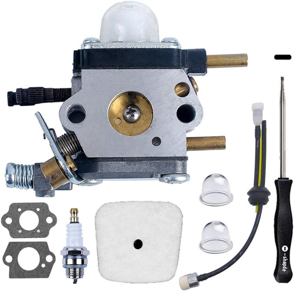 C1U-K54A Carburetor Repower Kit for 2-Cycle Mantis 7222E 7222 7225 7230 7924 7240 7920 Tiller/Cultivator with Air Filter Screwdriver, By LIYYOO : Garden & Outdoor