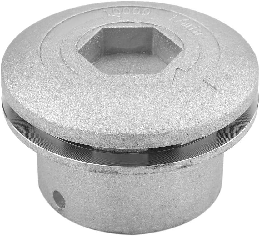 thumbnail interactive-video image 1 of Universal Aluminum Strimmer Head – Grass Trimmer Spool Replacement For Brushcutter 1 of 2