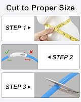 Joytale Light Up Dog Collar Blue USB Type-C Rechargeable LED collar view 4