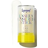 Supergoop! Unseen Sunscreen Stick - SPF 40 - Clear & Invisible Sun Protection - Broad Spectrum Face Sunscreen - Glides Over Makeup - Natural Finish - For All Skin Types - 0.7 fl oz