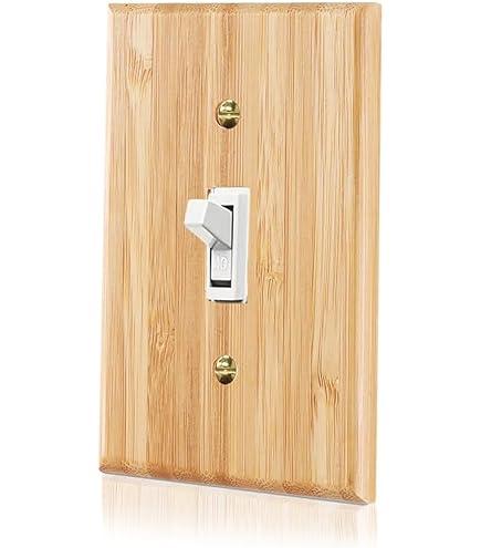 AmerTac 4025TT Traditional Light Oak Wood Wall Plate By AmerTac