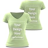 Custom T Shirts Unisex Customized Shirts Bulk Design Your Own Short Sleeve Tee Shirts with Logo Text