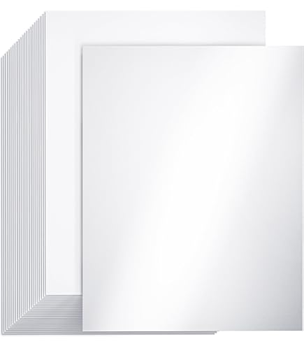 Amazon.com : 36 Sheets White Shimmer Cardstock, 8.5