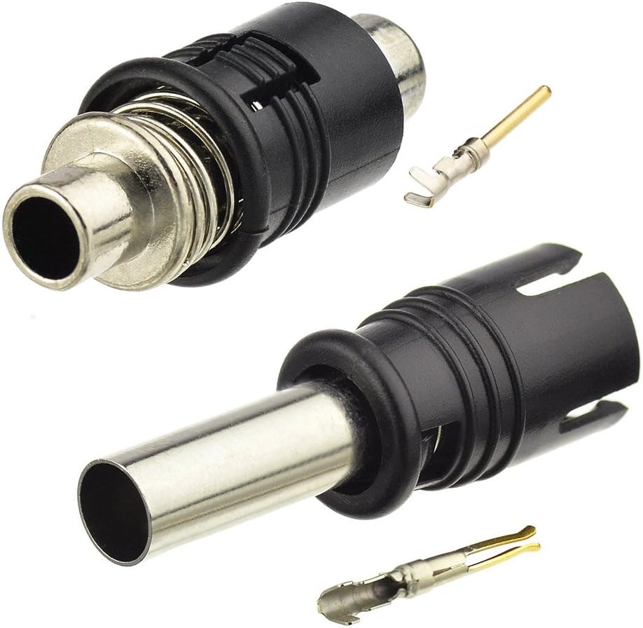 Eightwood DAB Radio Adapter RAKU 2 RAST II Adapter RAKU II Connector RAKU II Male to Female 2 Types for DAB Aerial Car Radio Antenna Adapter FM Radio Antenna - Image 3