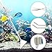 Fish Tank Cleaner Aquascaping Water Aquarium Scissor Spatula Tools Accesories in Leather Case, Magnetic Sponge Scraper Algae Cleaner for Aquarium and Plants, Fish Tank Starter Kit Set of 4thumb 1