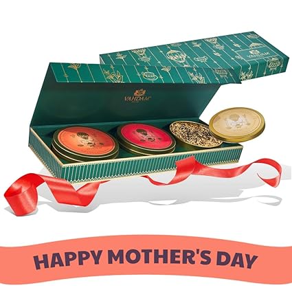 VAHDAM, Chai Tea Private Reserve TRIO Geschenkset | Oprahs Lieblingssachen 2018 | Beste Tee-Geschenke für Ehemänner | Ingwer 