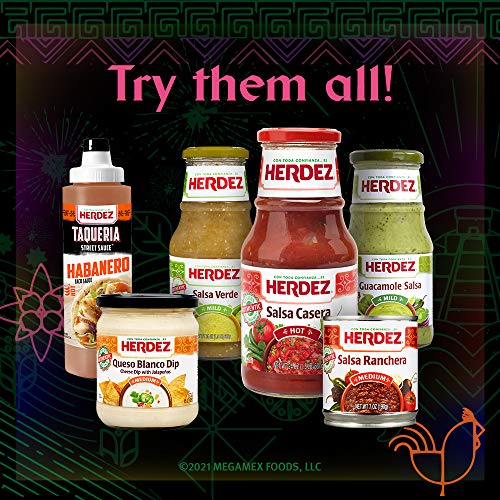HERDEZ Taqueria Street Sauce Original Verde 9 Ounce (Pack of 8