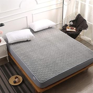 Juego De Colchón De Franela Acolchado De Una Sola Pieza ...