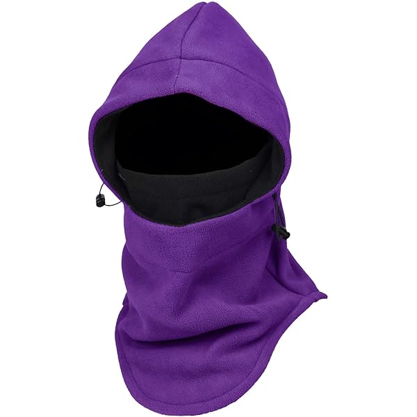 Amazon.com: Polar Fleece Neck Balaclava, Violet Indigo, One