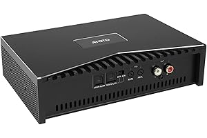 ATOTO CA-AEC03 Class D Compact Digital Car Amplifier, Dual SPDIF, 4 Channel, RMS 4x55W, Full Range, 4-8 Ohms Stable,for ATOTO