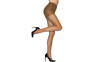 Hanes Alive Women's Full Support, Control Top, Reinforced Toe Pantyhose