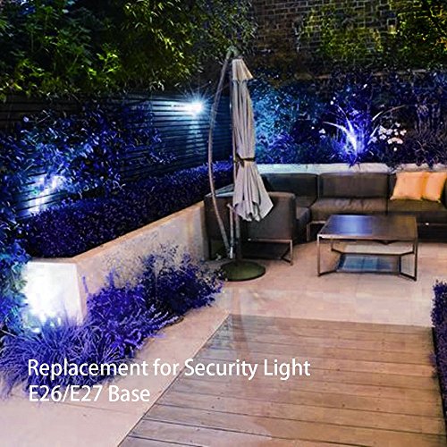 Dusk to dawn Lights Bulb, MINGER 7W Smart Automatic LED Bulbs 60W Equivalent A19with Auto on/off, Indoor/Outdoor Lighting Lamp for Porch, Hallway, Patio, Garage (E26/E27, Cold White) [2-Pack] - Thumbnail 5