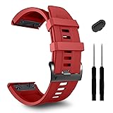 ZPJPPLX 26mm Compatible with Garmin Fenix 8 AMOLED