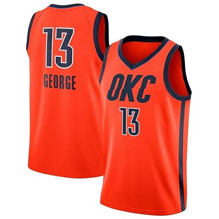 JERSEY-BX Camisetas De Baloncesto para Hombre - NBA Oklahoma City ...