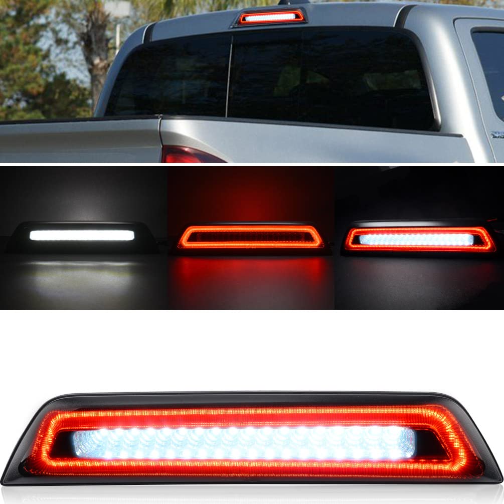 Photo 1 of Tacoma LED 3rd High Mount Stop Lamp Lights for T0YOTA Tacoma 2016 2017 2018 2019 2020 SR SR5 TRD Pro Sport Smoked Lens Red/ White LED Third Brake Reverse Cab Roof Cargo Light Lamps OEM 8157004040